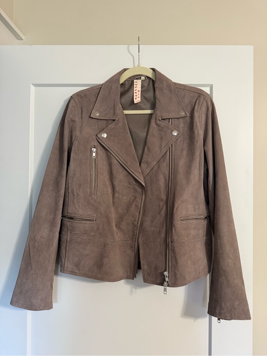 Current Air Jackets & Blazers - Current Air Leather Jacket
